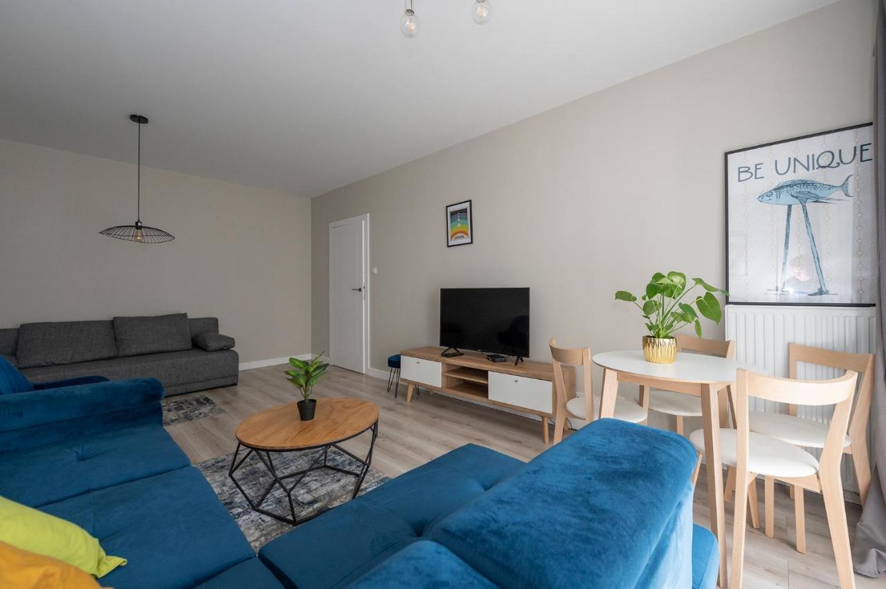 Luxury In City -7- Bright-Secured-Freeparking Лодз Екстериор снимка