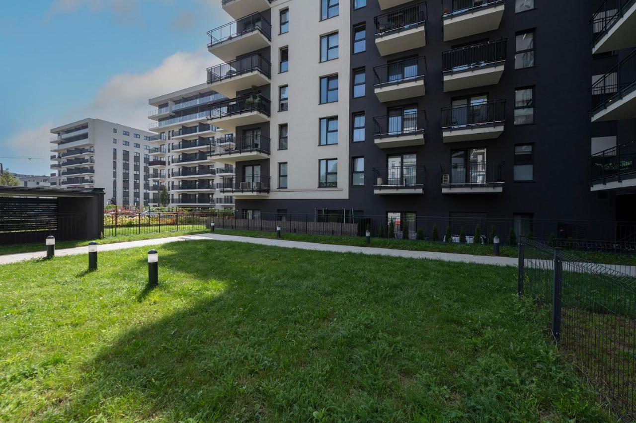 Luxury In City -7- Bright-Secured-Freeparking Лодз Екстериор снимка